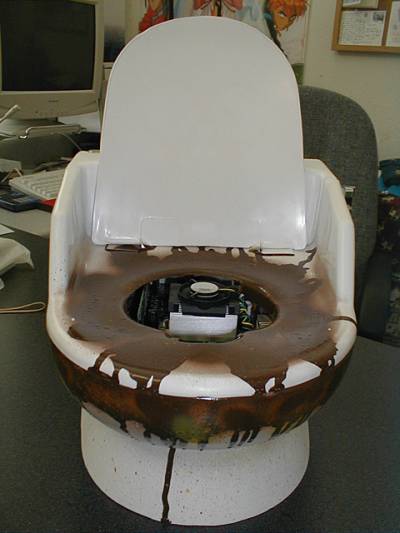 Disgusting pc mod - toilet